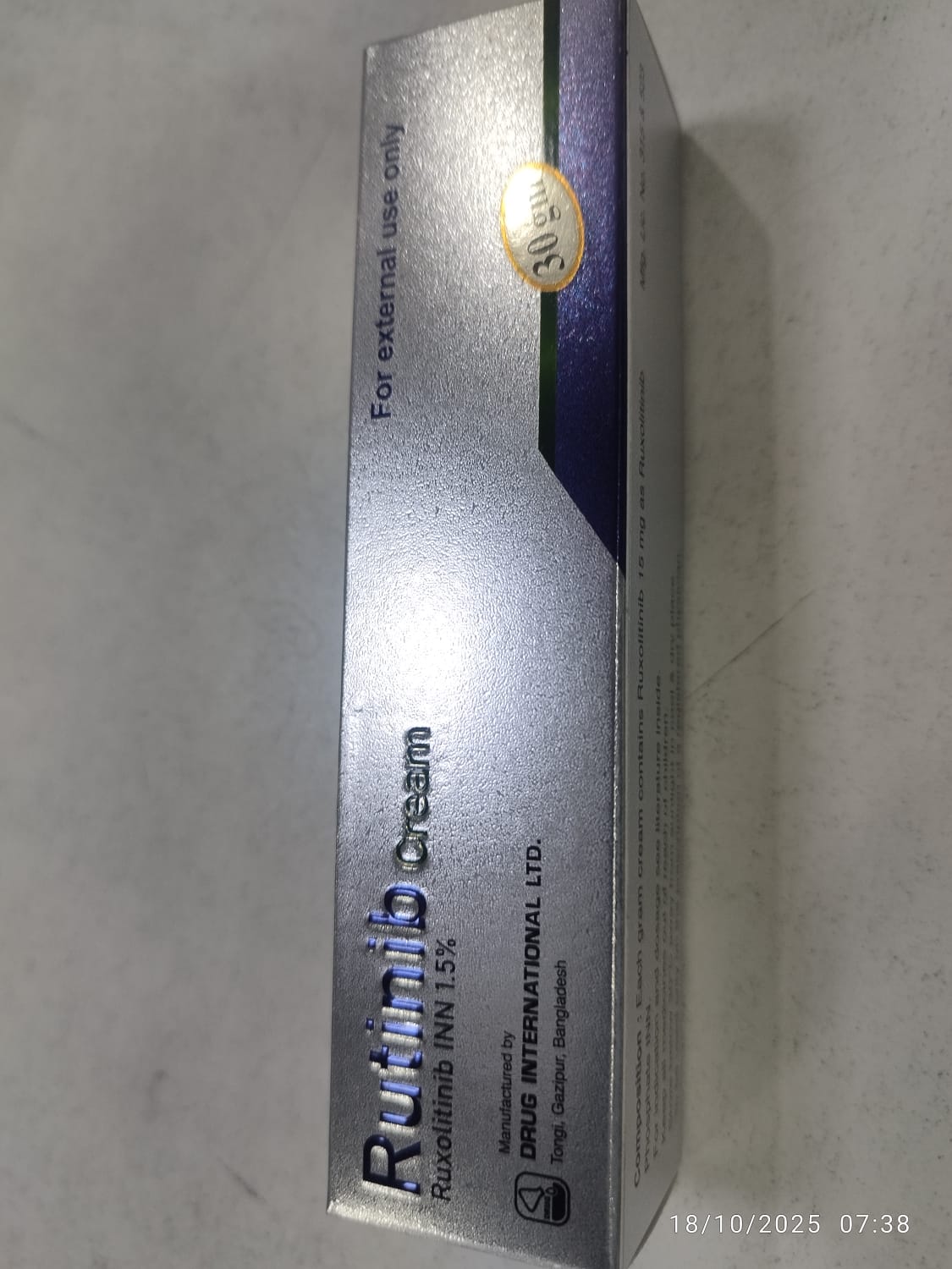 Ruxolitinib INN 1.5%